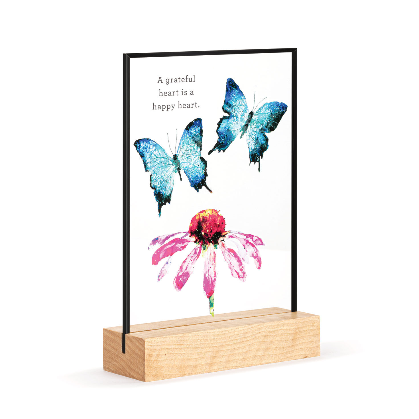 Demdaco Butterflies and Coneflower Large Suncatcher, 7" for only USD 25.99 | Hallmark
