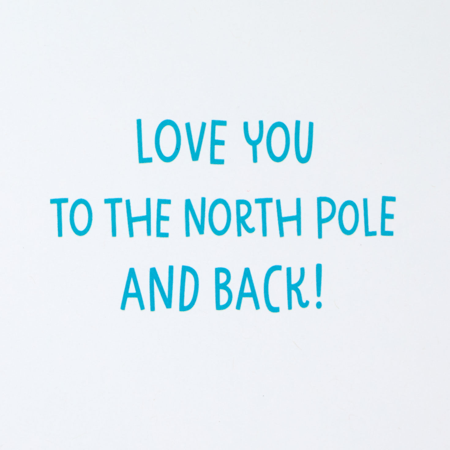 Polar Bear and Bird Granddaughter Christmas Card sentiment image number 2