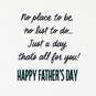 A Day All for You Father's Day Card for Father-in-Law, , large image number 2