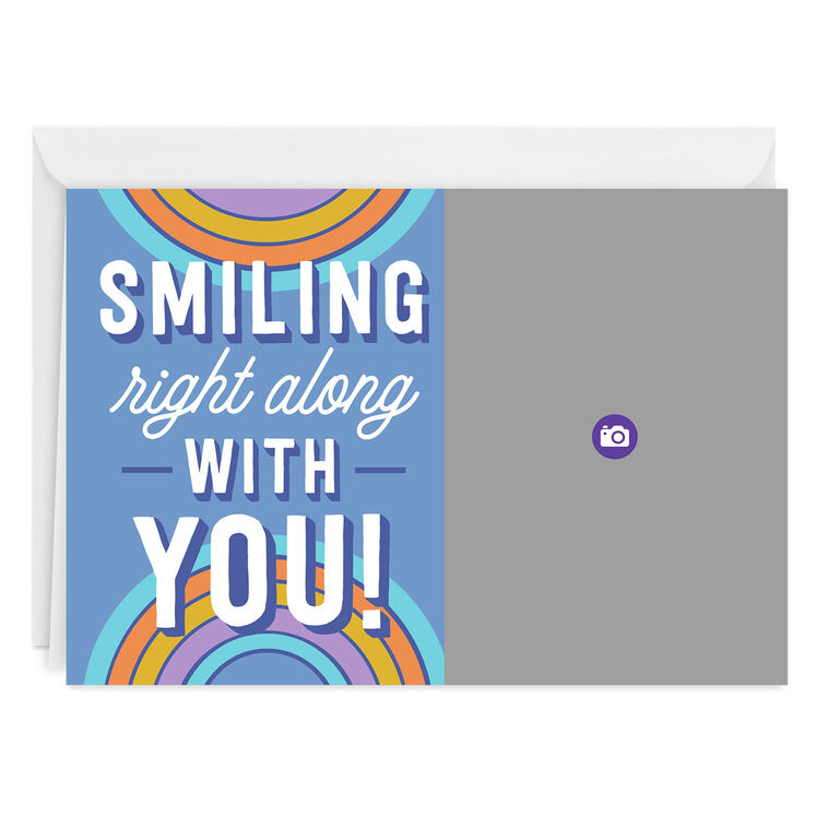 Smiling With You Custom Card, , large image number 3