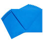 Bright Blue With Multicolor Shapes Envelopes Pack fanned image number 1