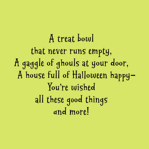 A House Full of Happy Halloween Card, , large image number 2
