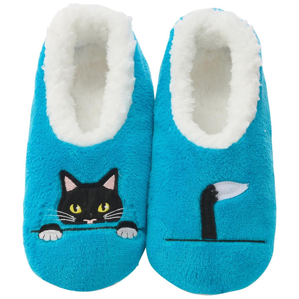 snoozies! PeekaBoo Cat Women's Pairables Slippers Sleep Hallmark