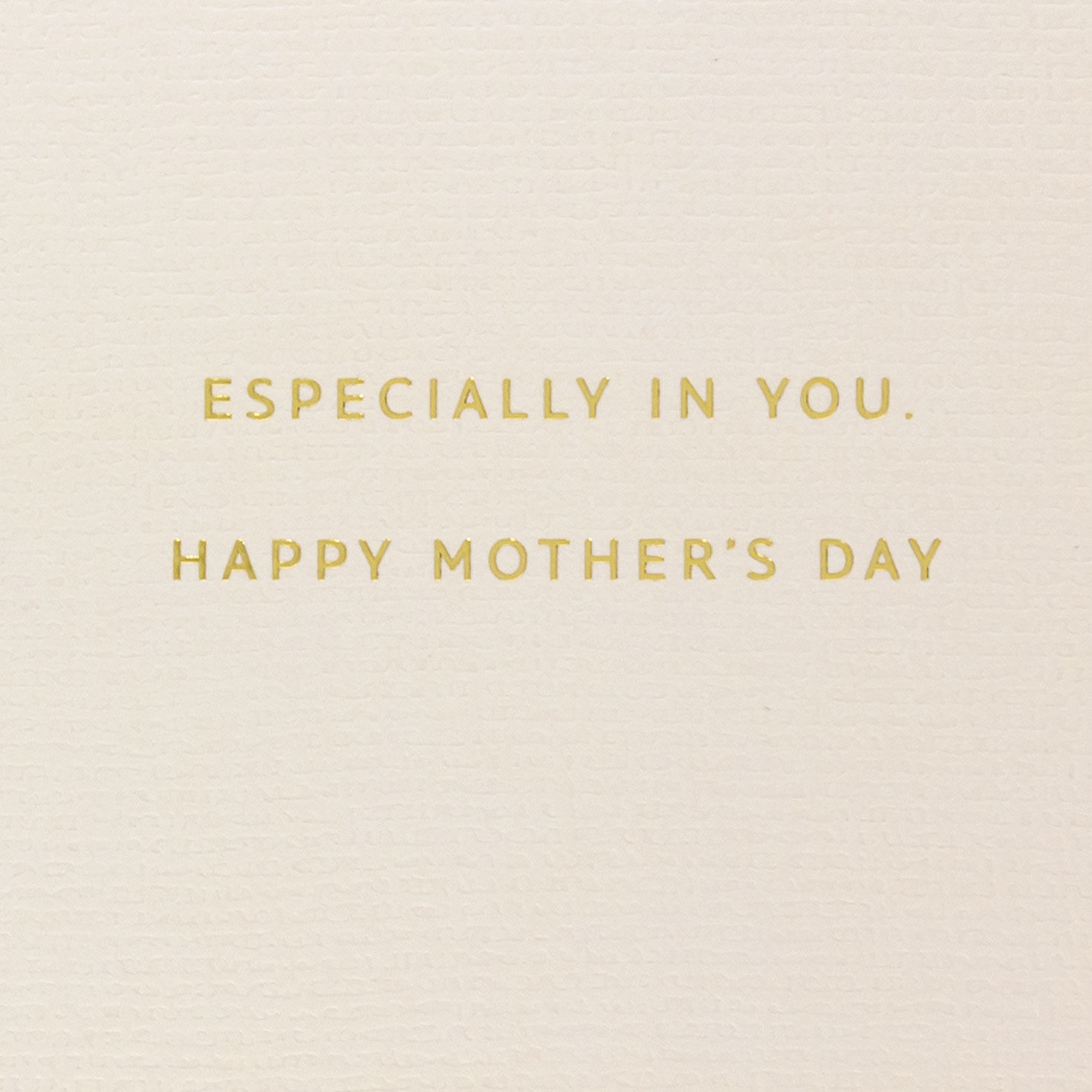 Flowers in Striped Mug Mother's Day Card Sentiment image number 2