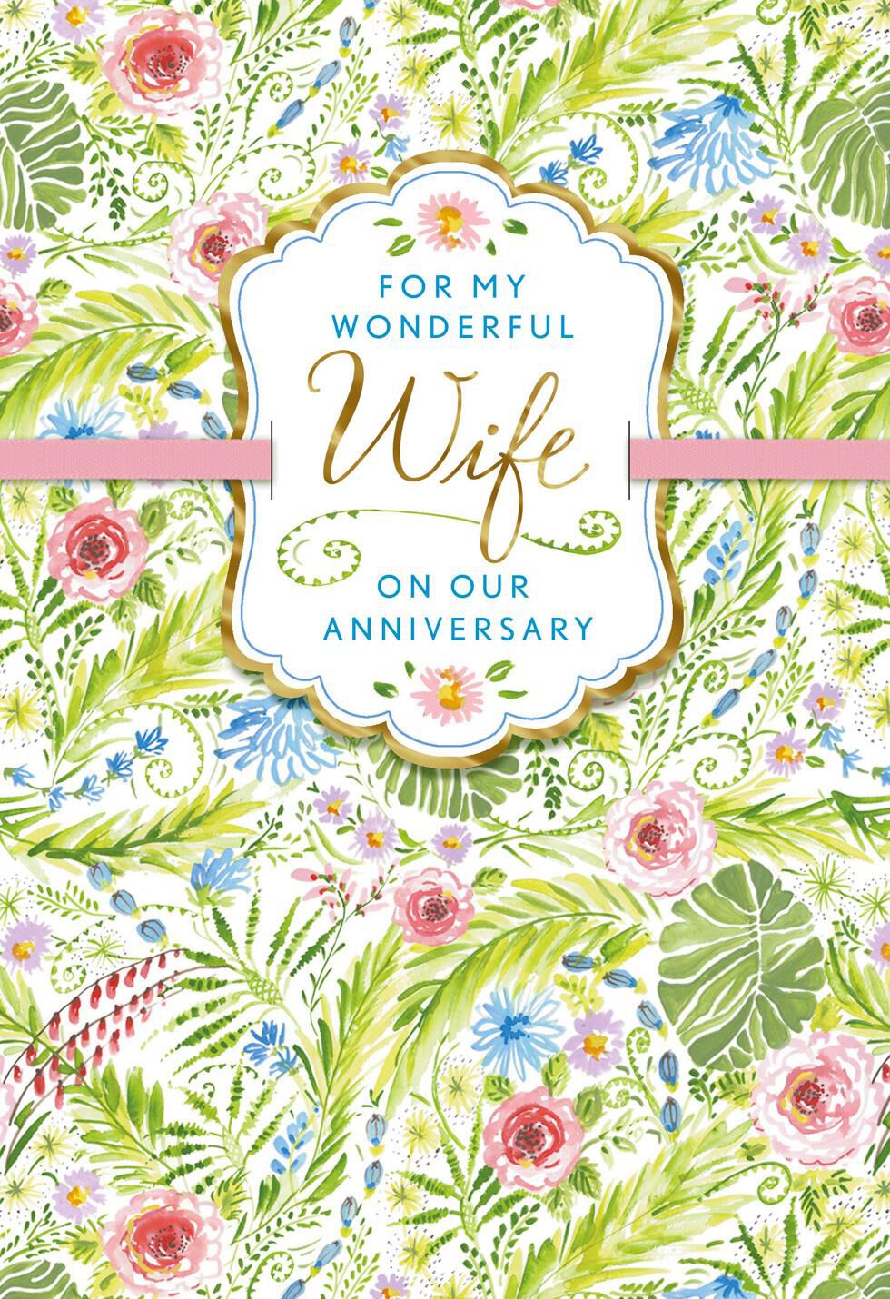 Dena Designs Sweet, Happy Years Anniversary Card for Wife
