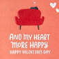You Make Life More Comfy Romantic Valentine's Day Card, , large image number 2
