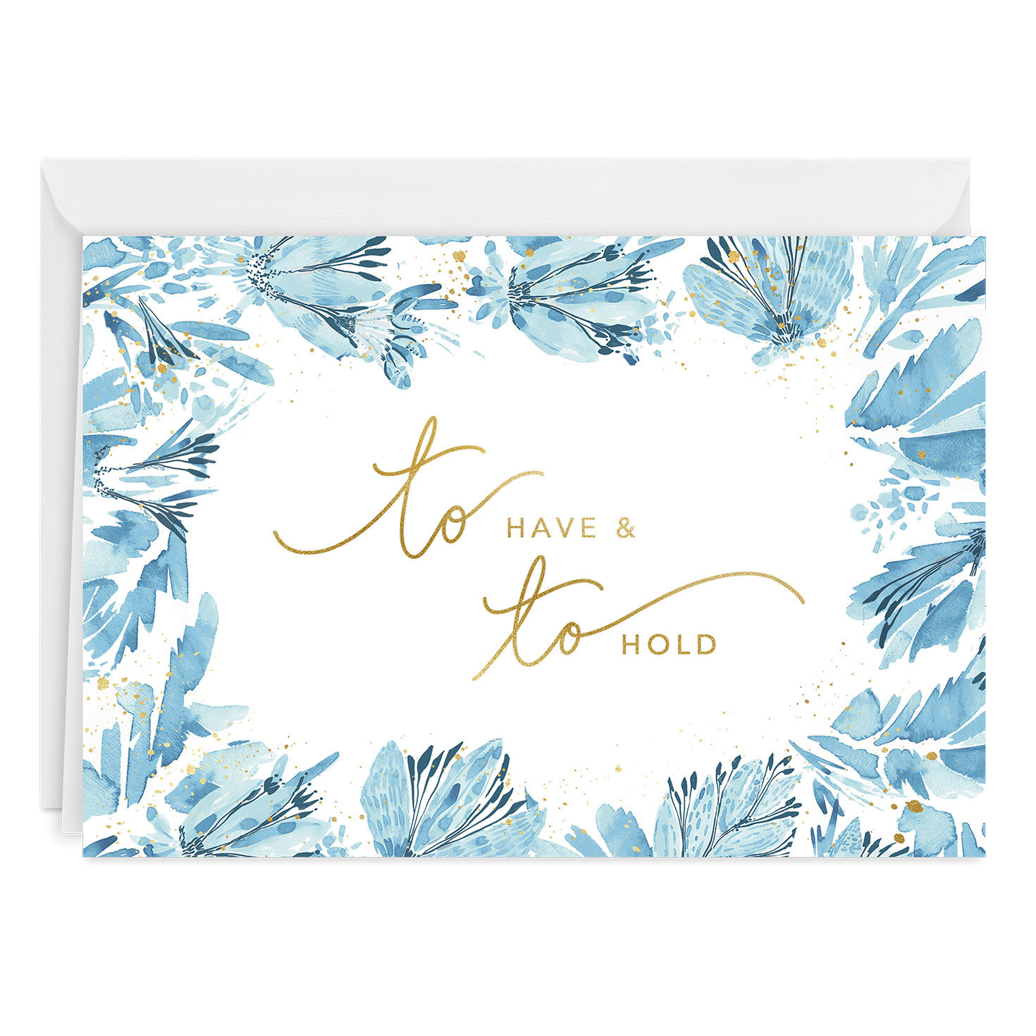 To Have and Hold Always Custom Wedding Card