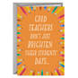 Teachers Brighten Students’ Days and Futures Thank-You Card, , large image number 1