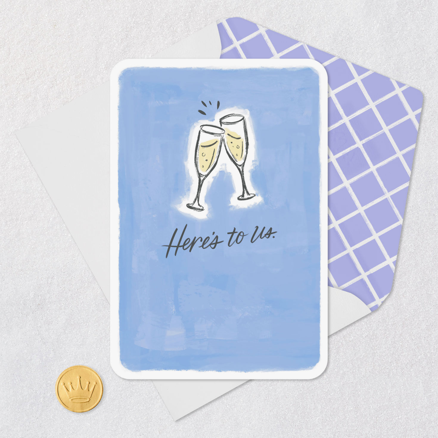 Here's to Us Blank Love Card for only USD 2.99 | Hallmark