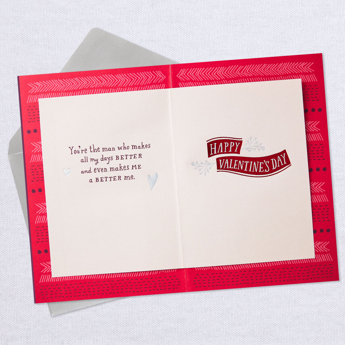You're the Man Romantic Valentine's Day Card for Him Greeting Cards
