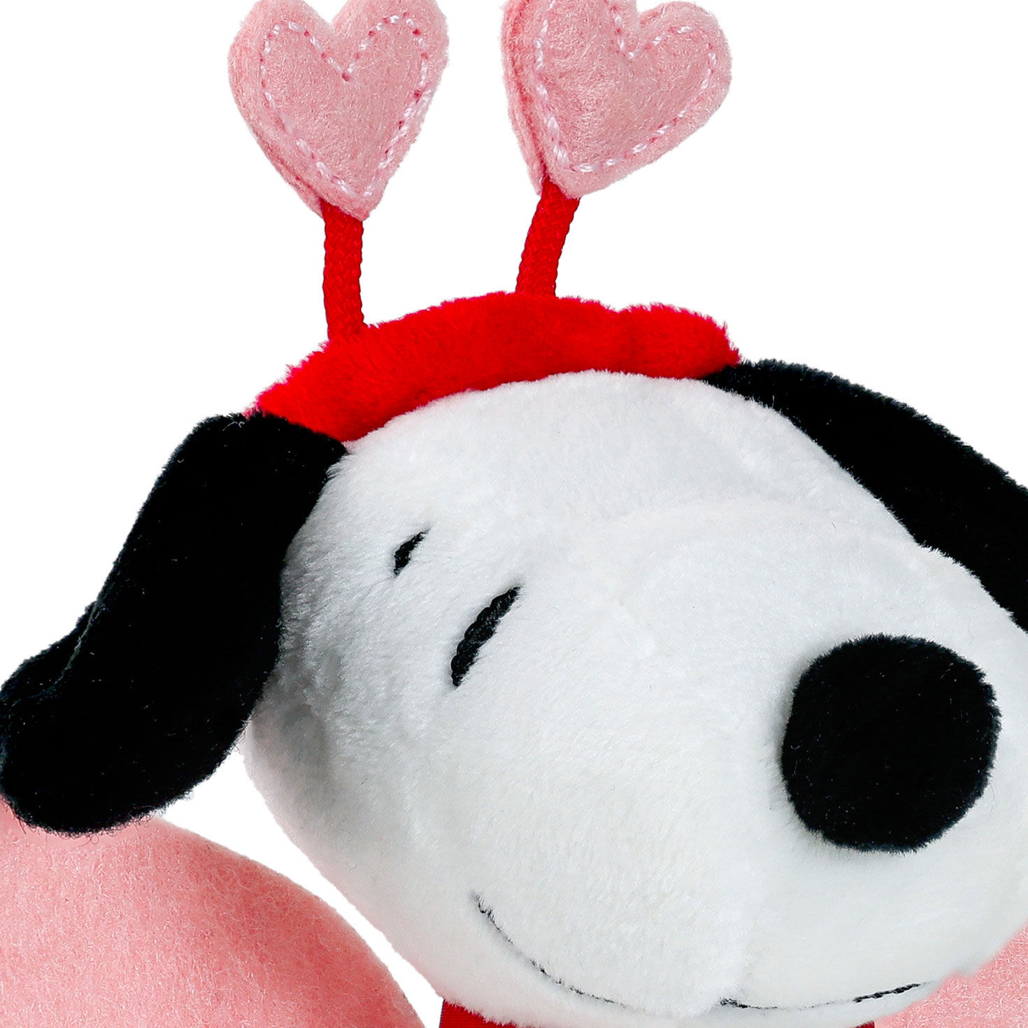 Peanuts Snoopy Cupid Zip-Along Plush Toy upclose view image number 5