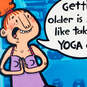 Yoga Fart Joke Funny Birthday Card, , large image number 4