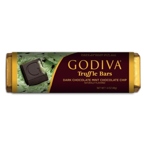 Godiva Mint Chocolate Chip Bar, 