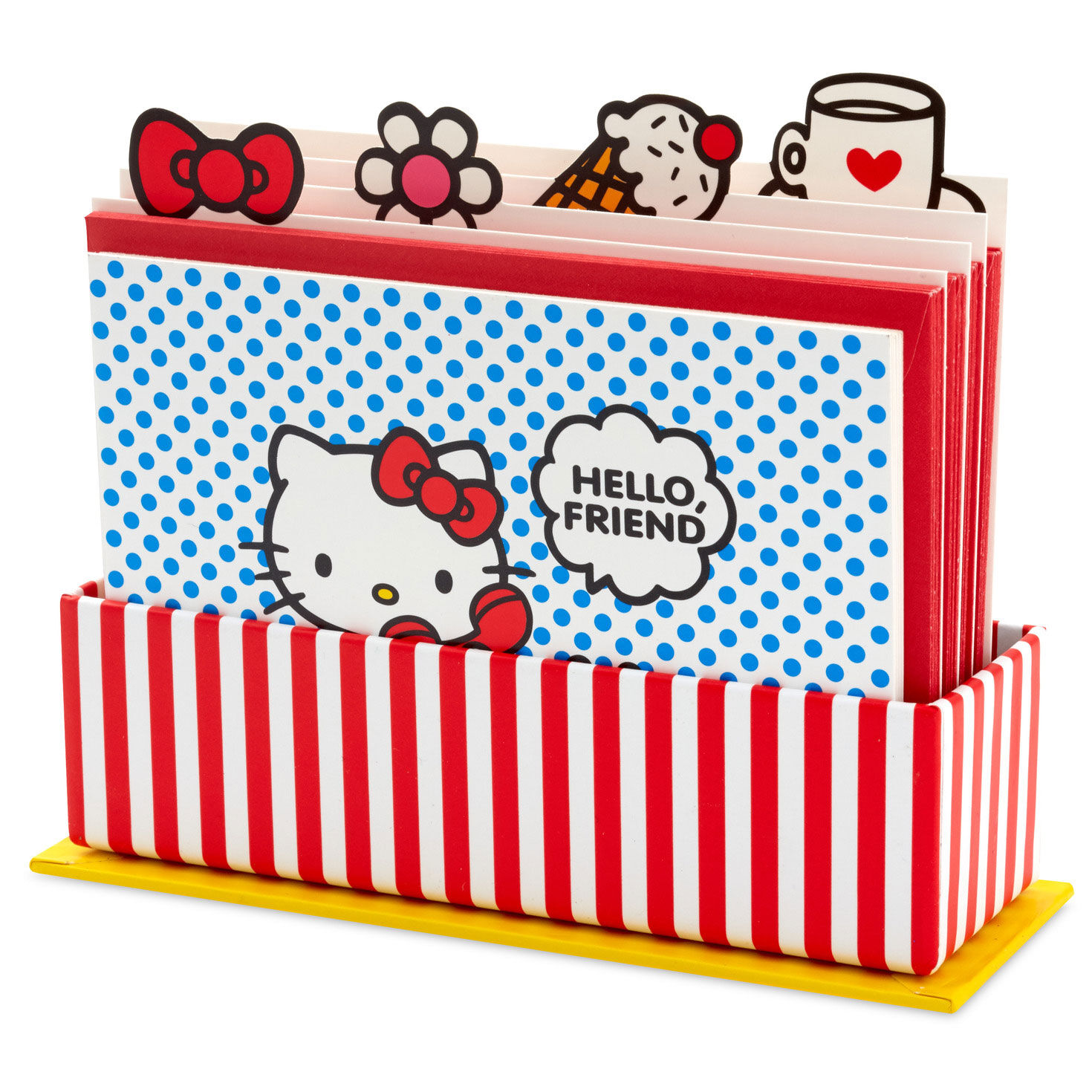 Hallmark Set Di 12 Biglietti Di Auguri Sanrio Hello Kitty - Con Buste, Design Assortiti, Ideali Per Compleanni E San Valentino - 4