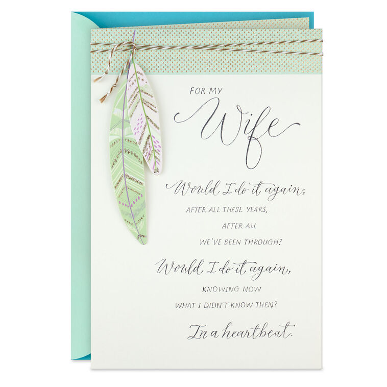 You Are Important and Loved Birthday Card for Wife