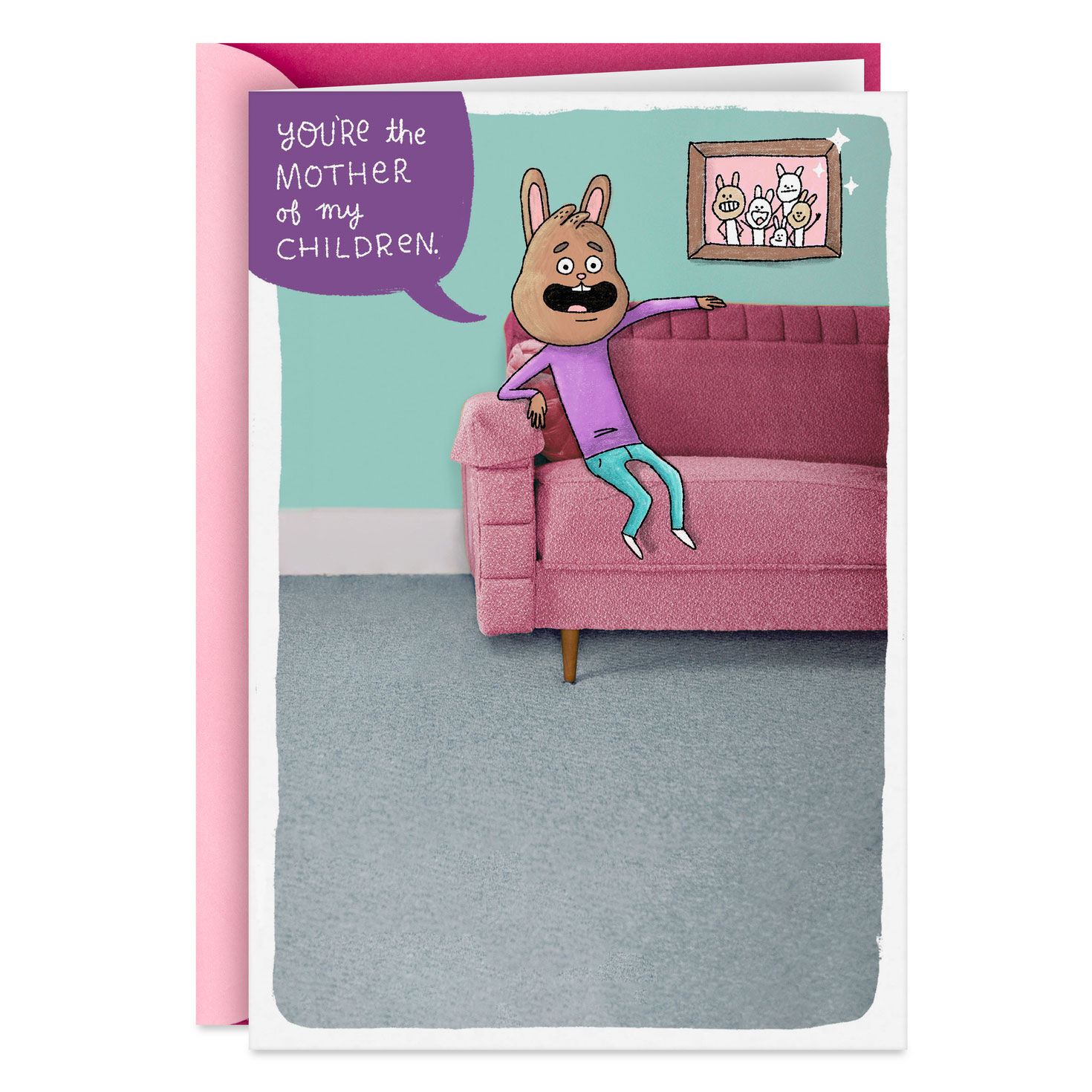Thanks or Sorry Funny Mother's Day Card for Wife