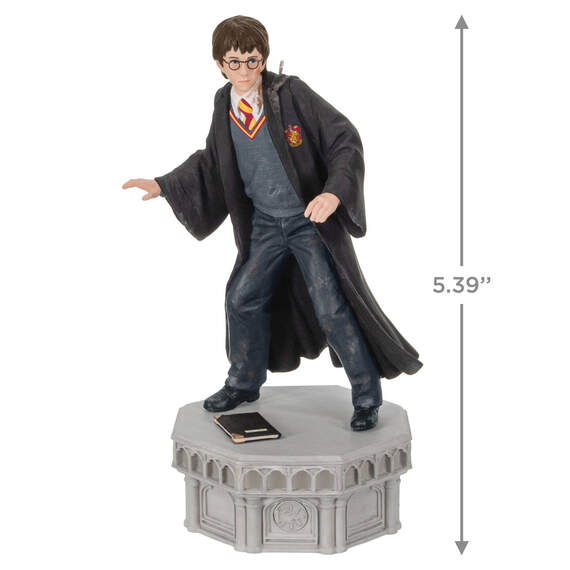 Harry Potter and the Chamber of Secrets™ Collection Harry Potter™ Ornament With Light and Sound, , large image number 3