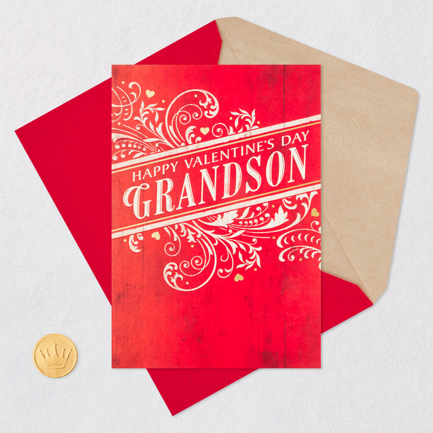 Loved and Admired Valentine's Day Card for Grandson for only USD 3.59 | Hallmark