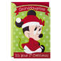 Disney Minnie Mouse First Christmas Card for Granddaughter, , large image number 1