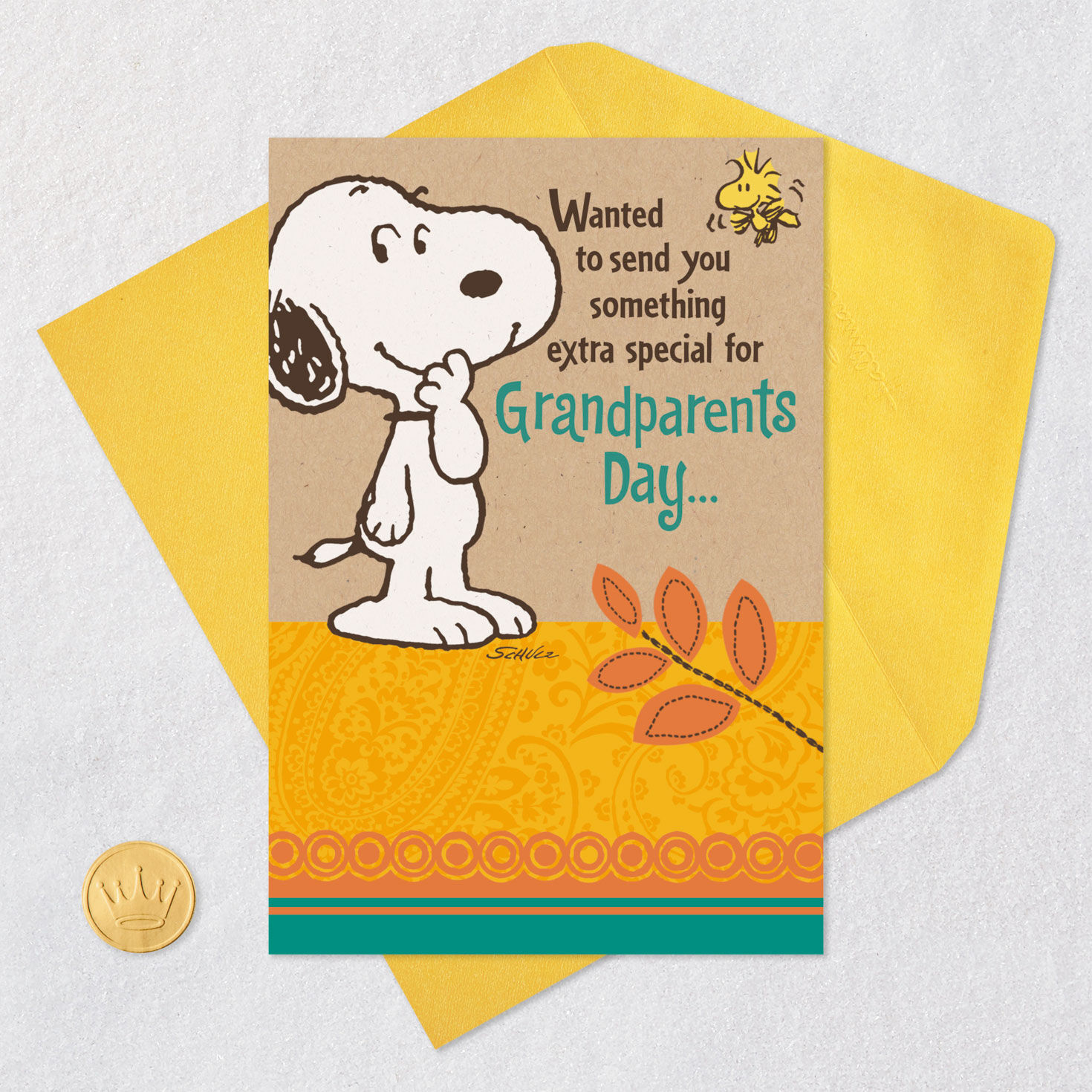 Peanuts® Snoopy Big Hug Grandparents Day Card for only USD 2.00 | Hallmark