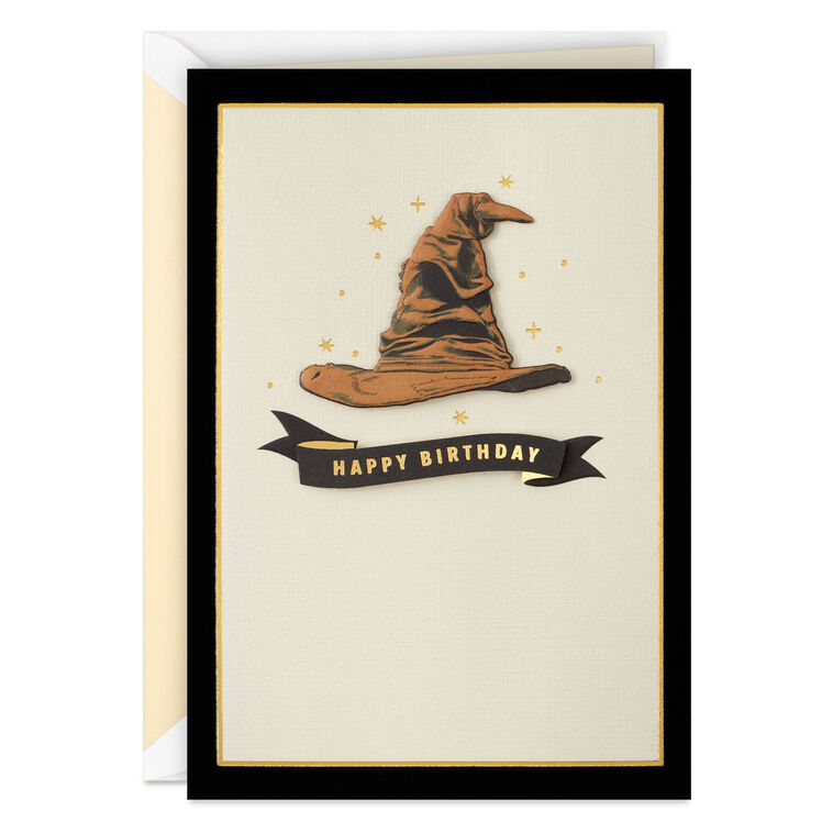 Harry Potter™ Sorting Hat™ Best Day Birthday Card