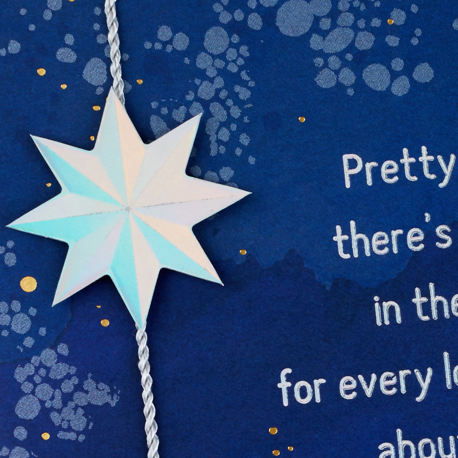 Star in Sky Mom Mother's Day Card Card Front Detail image number 5