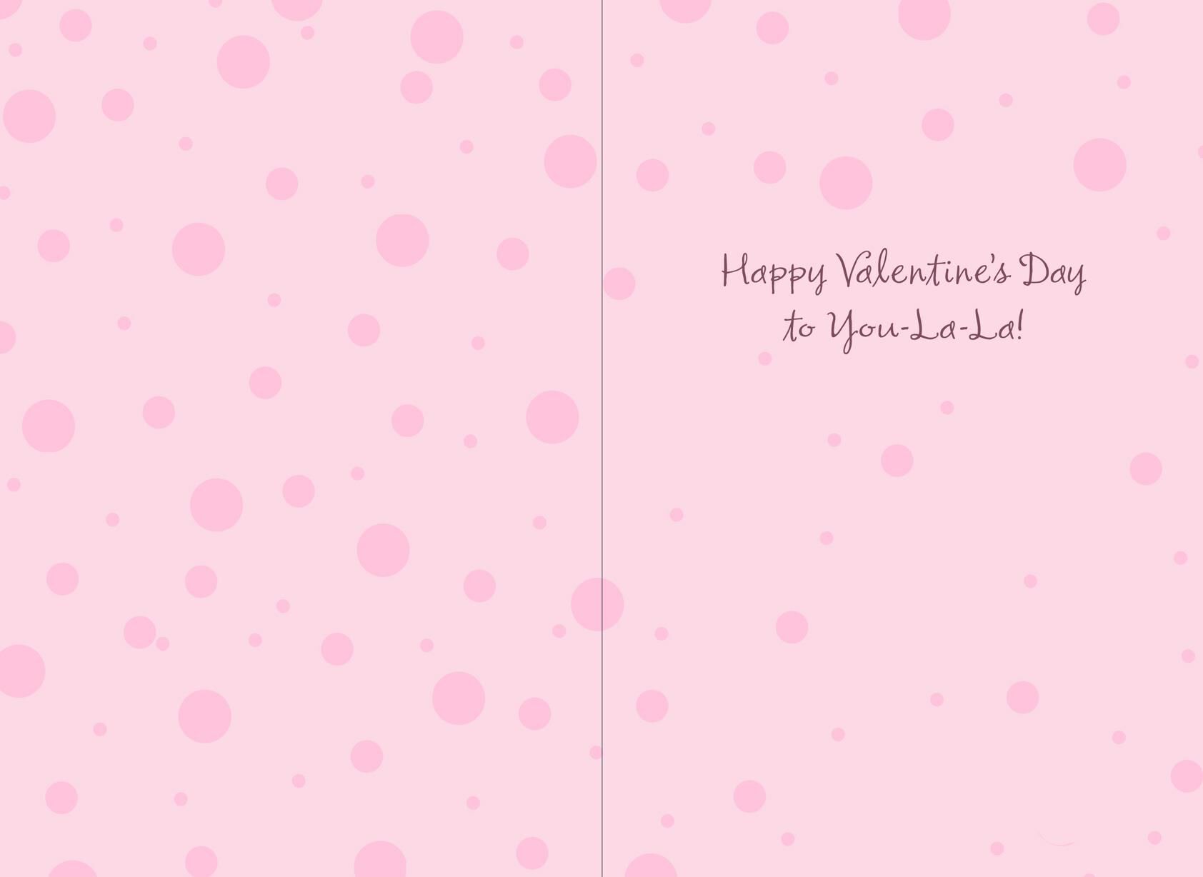 Je T’aime I Love You Valentine's Day Card
