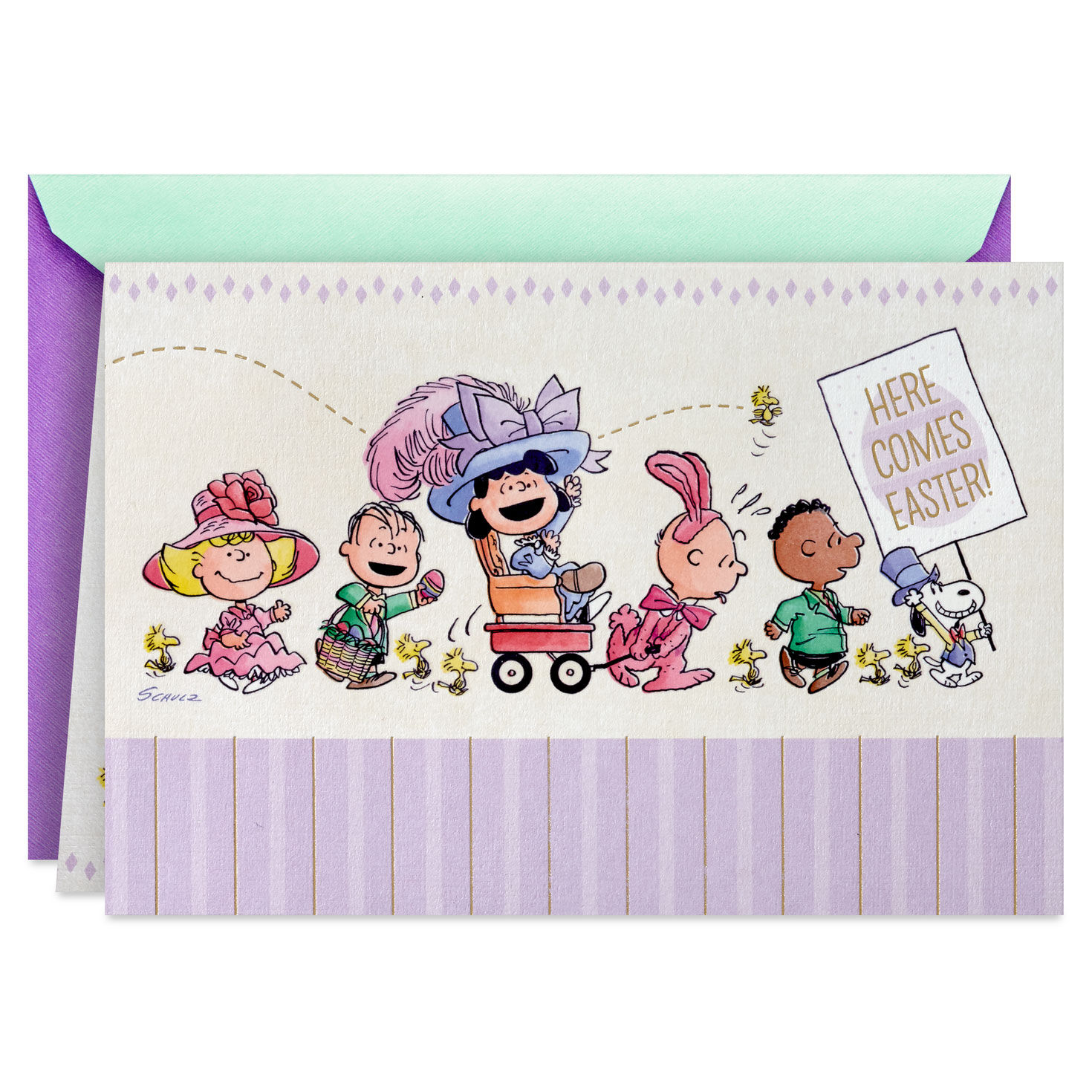 Peanuts® Springtime Sweet and Sunshine Bright Easter Card