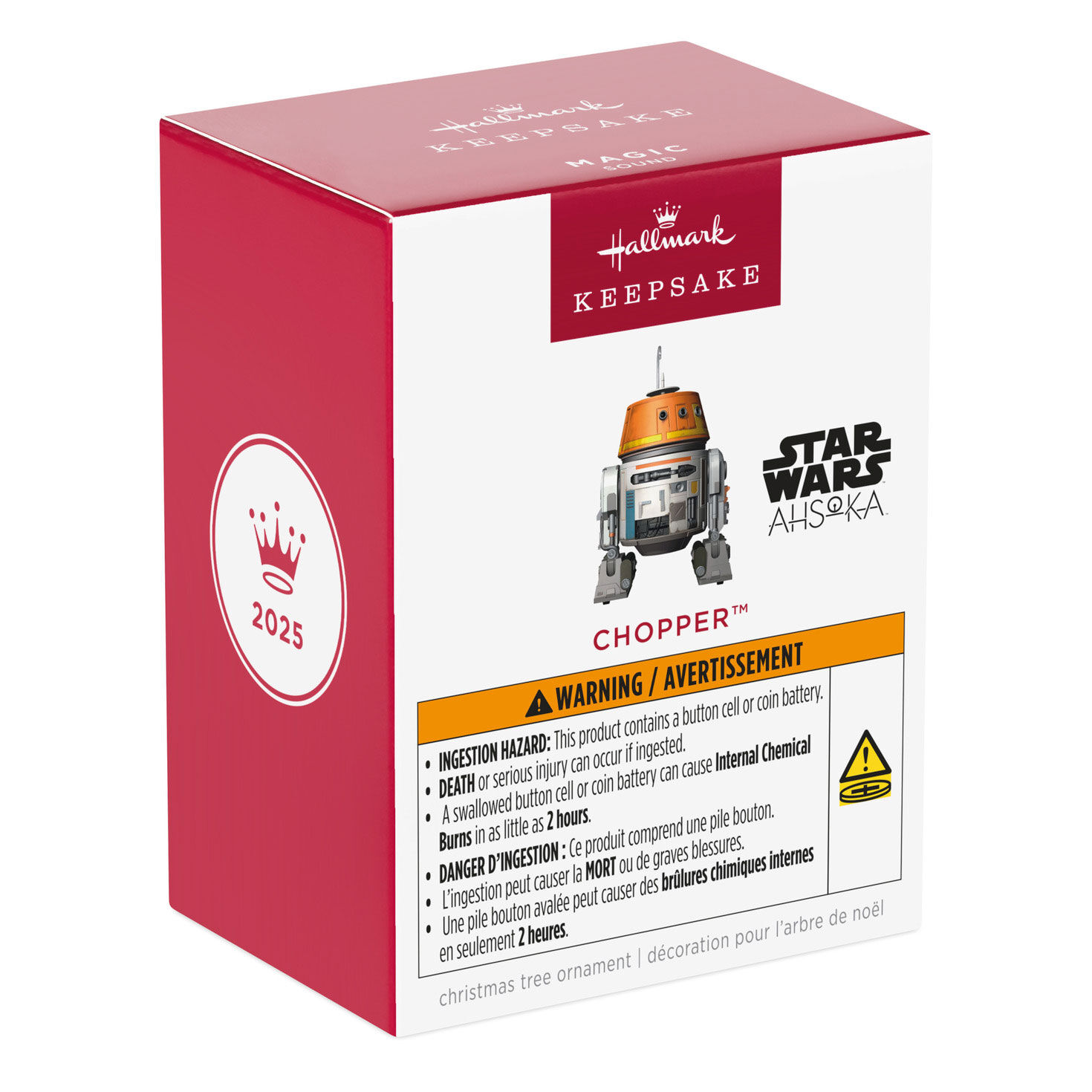 Star Wars: Ahsoka™ Chopper™ Ornament With Sound for only USD 27.99 | Hallmark