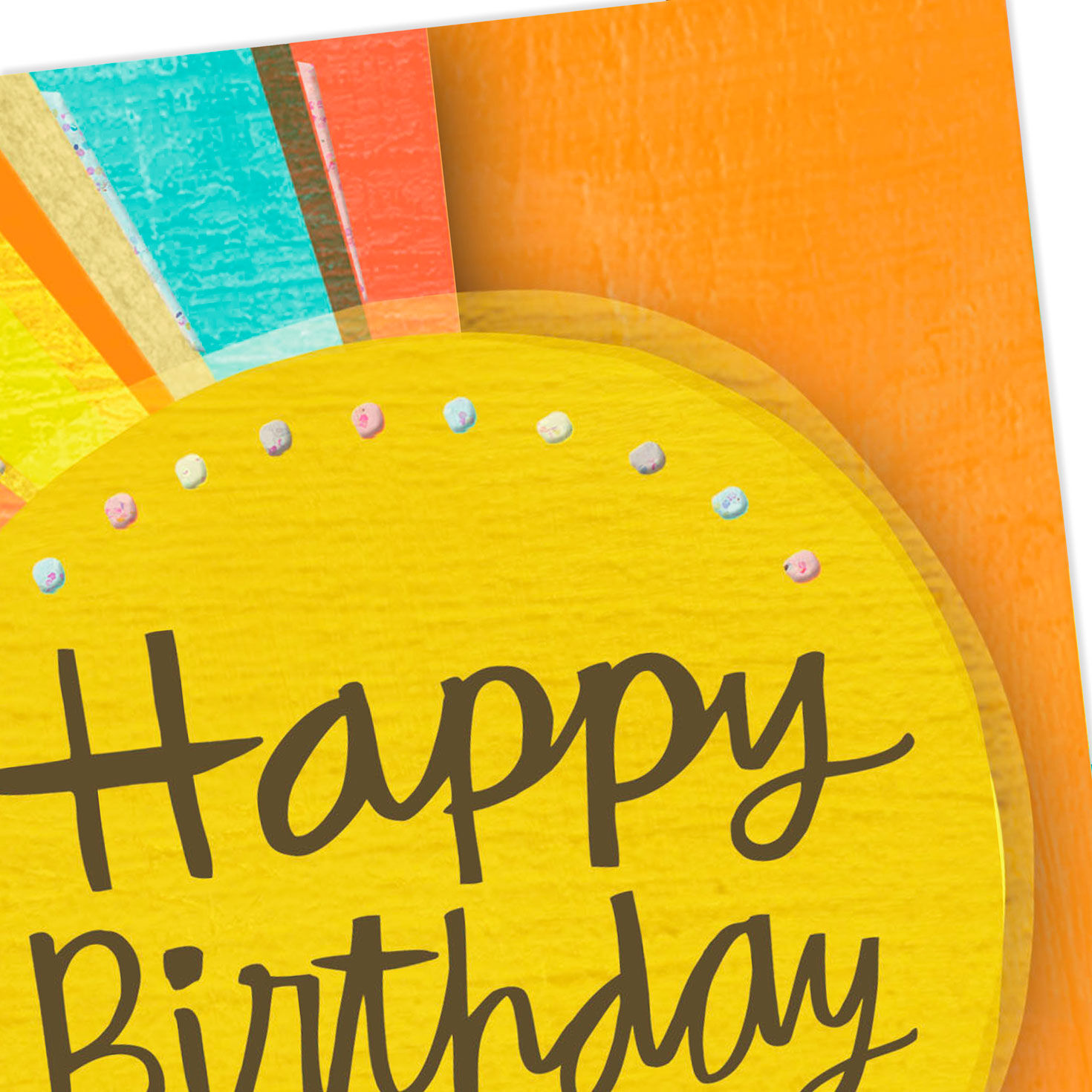 Sun Rays Birthday Card, , large image number 4