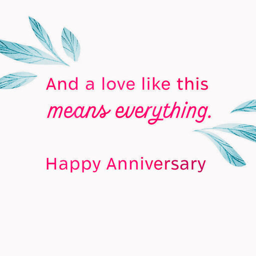 Love Worth Celebrating Video Greeting Anniversary Card, 