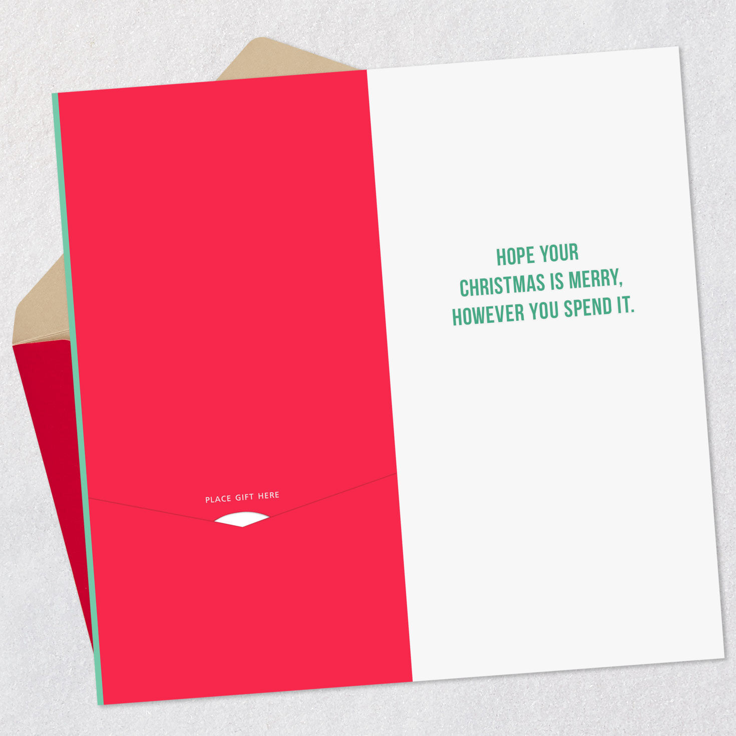 Exactly What You Wanted Funny Money Holder Christmas Card, , large image number 4