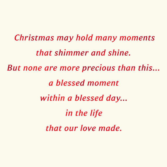 My Shining Star Romantic Christmas Card for Wife, , large image number 2