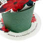 Red Poinsettias 3D Pop-Up Christmas Card, , large image number 3