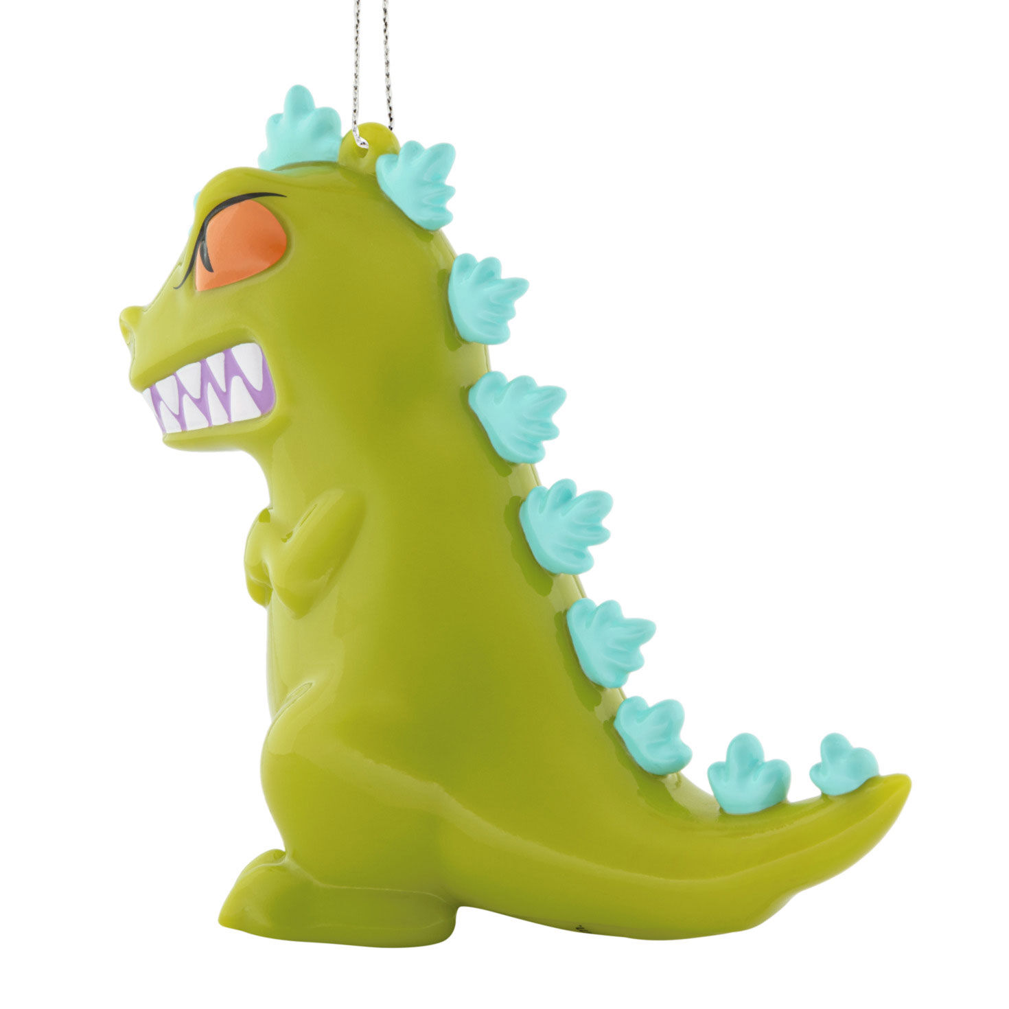 Rugrats TV Show Dinosaur Christmas Ornament back image number 6