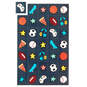 Games and Sports Kids Classroom Valentines Set With Cards, Stickers and Mailbox, , large image number 4