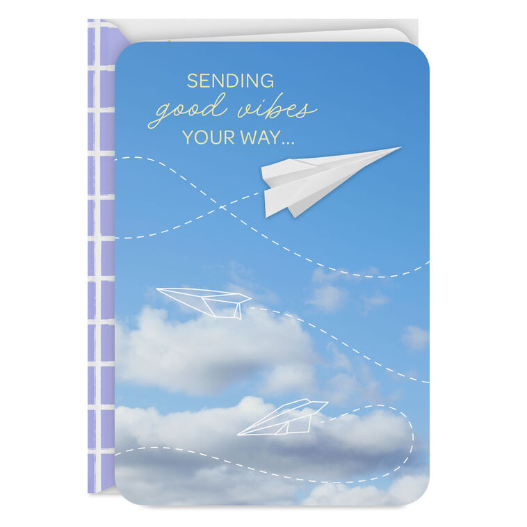 Sending Good Vibes Your Way Thinking of You Card