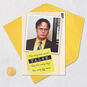 Dunder-Mifflin Dwight Schrute Funny Birthday Card Card Front with Envelope and Gold Seal image number 5