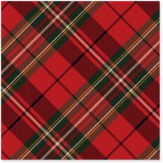 keepsake gift make Wrapping Paper 45 Red Roll, sq. Plaid Christmas ft