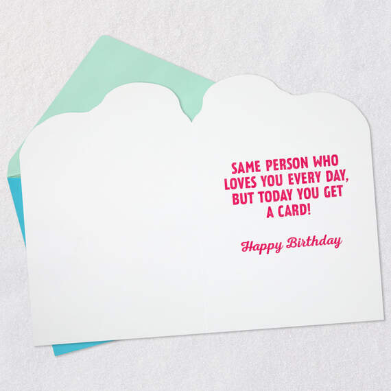 Peanuts® Guess Who Loves You Funny Birthday Card, , large image number 3