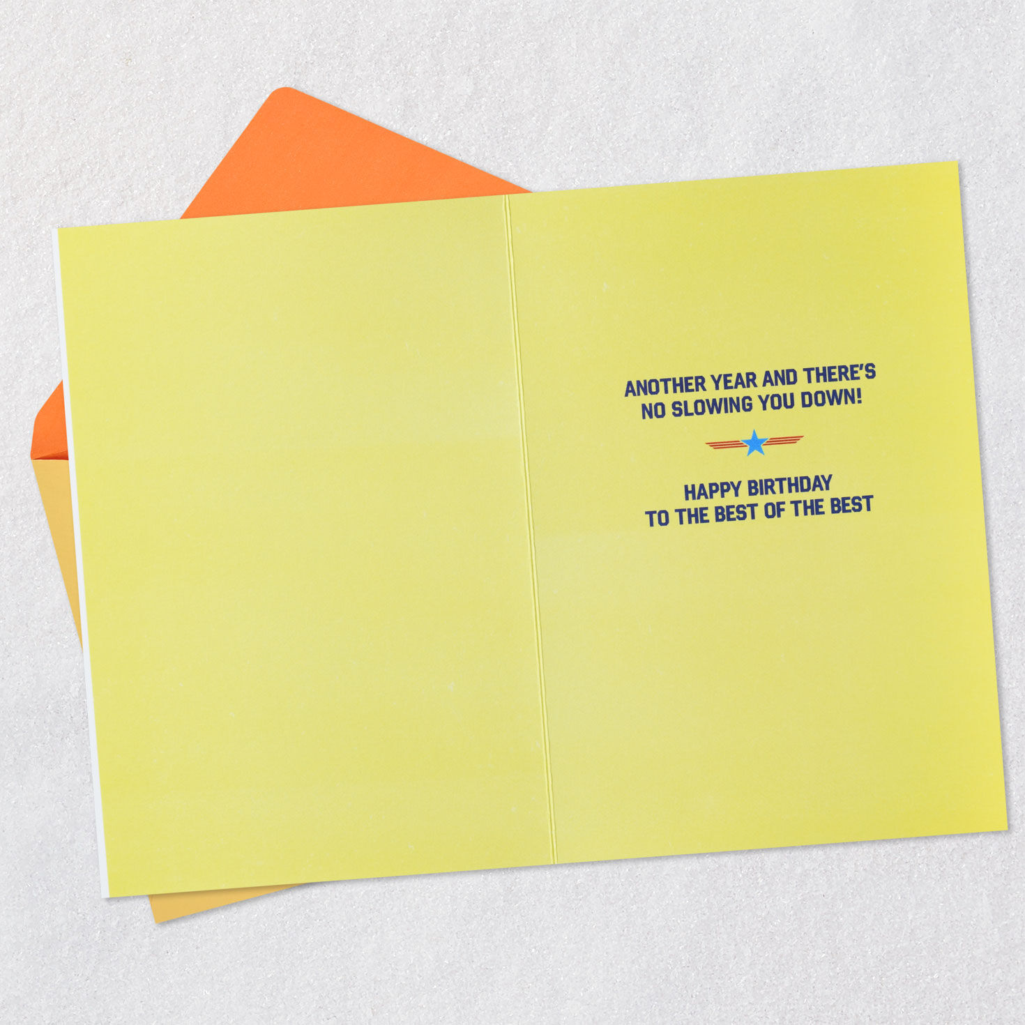 Top Gun&trade; The Need for Speed Birthday Card, , large image number 3