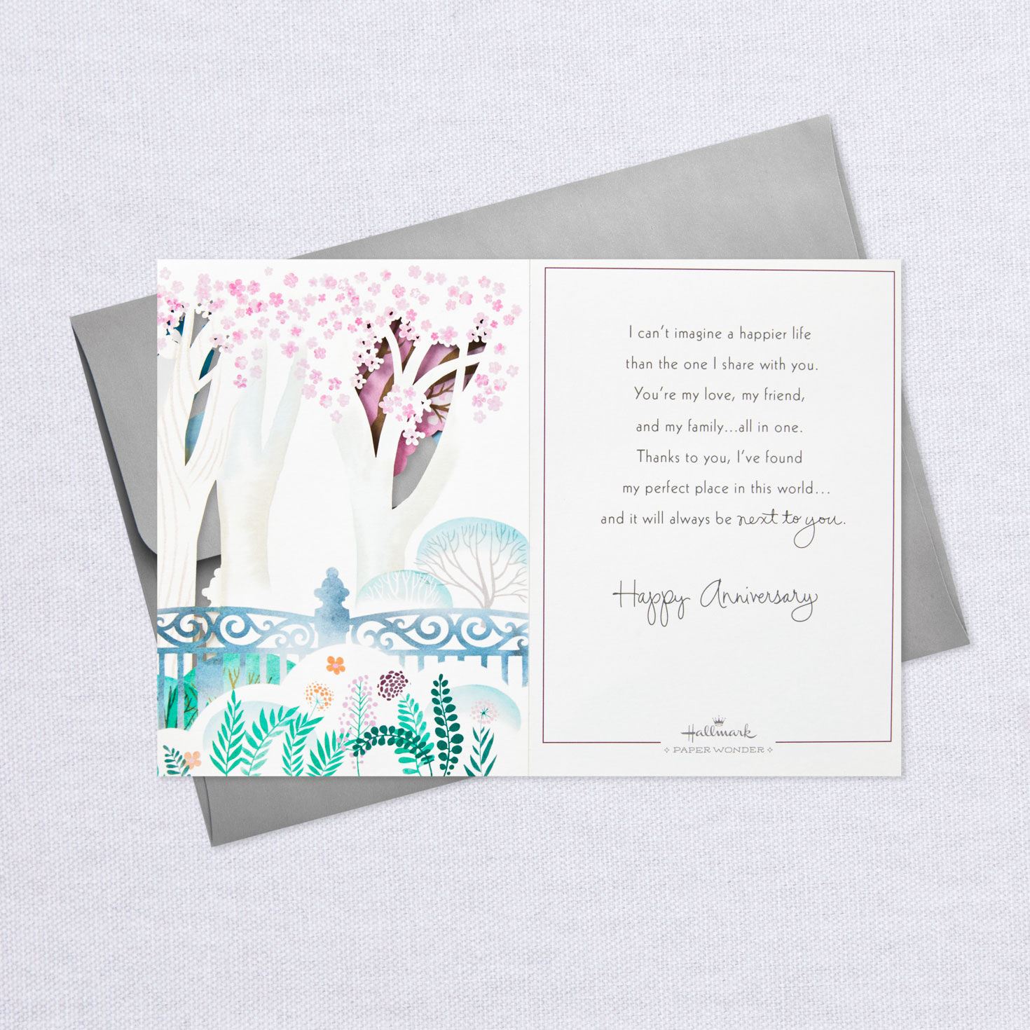 My Love Romantic Eiffel Tower 3D Pop-Up Anniversary Card for only USD 8.99 | Hallmark