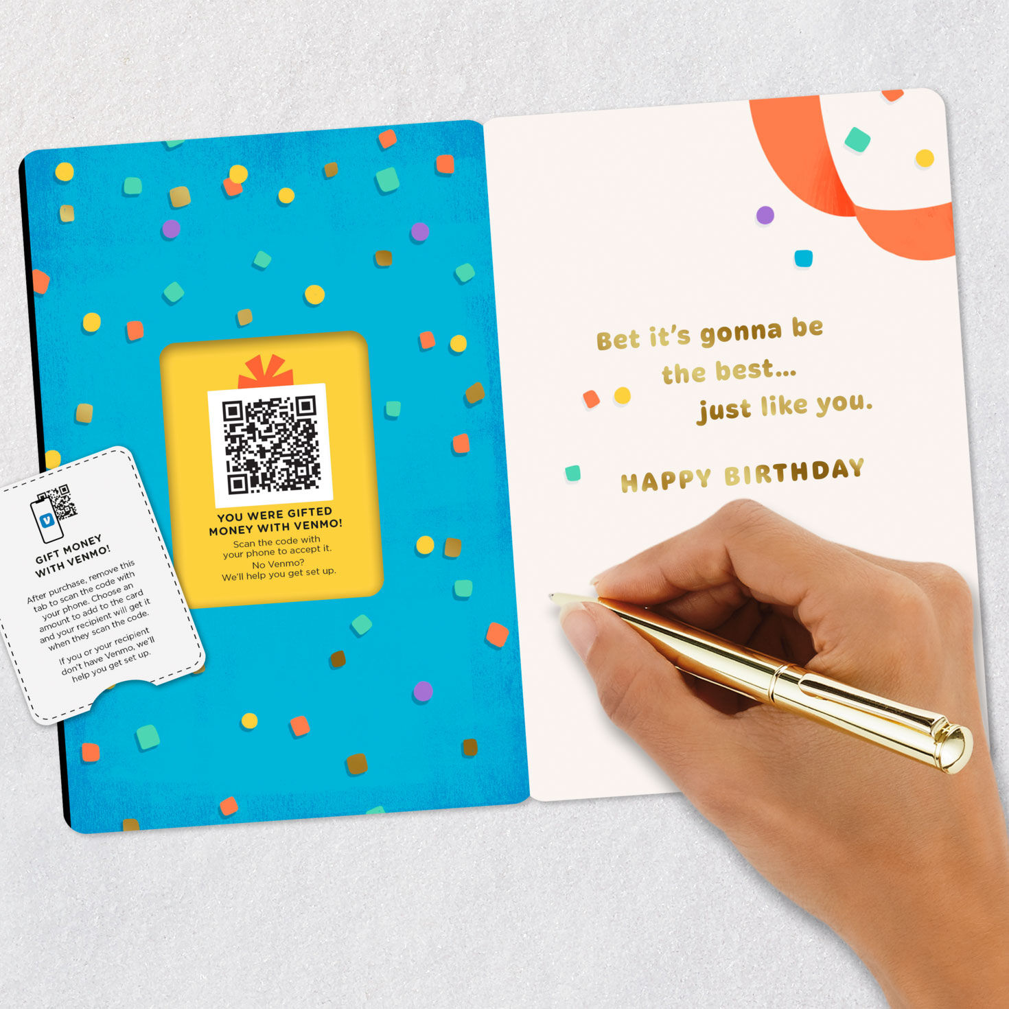 Your Day, Your Way Venmo Birthday Card, , large image number 8
