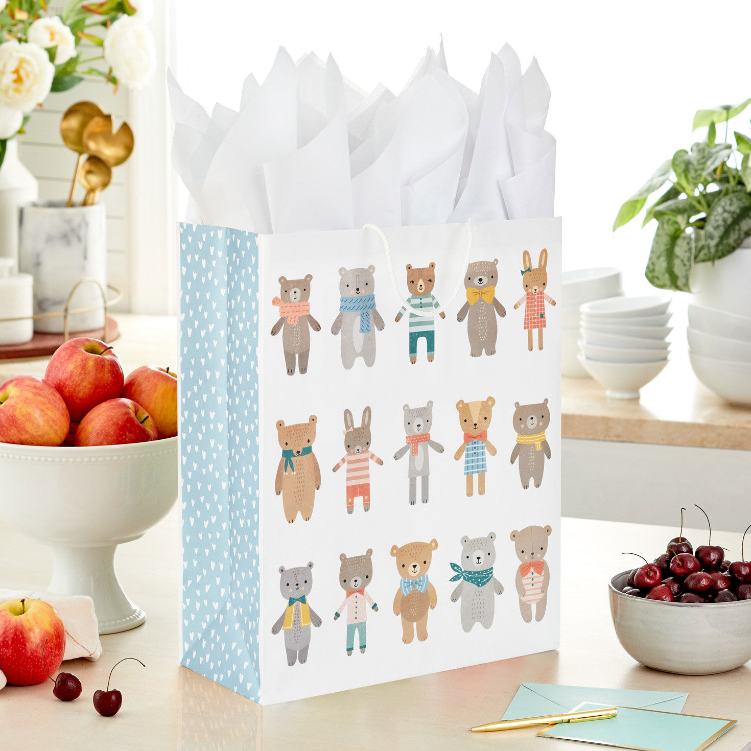 15.5" Dapper Bears and Bunnies Extra-Large Gift Bag for only USD 5.49 | Hallmark