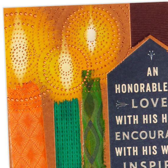 An Honorable Man Religious Birthday Card for Him, , large image number 5