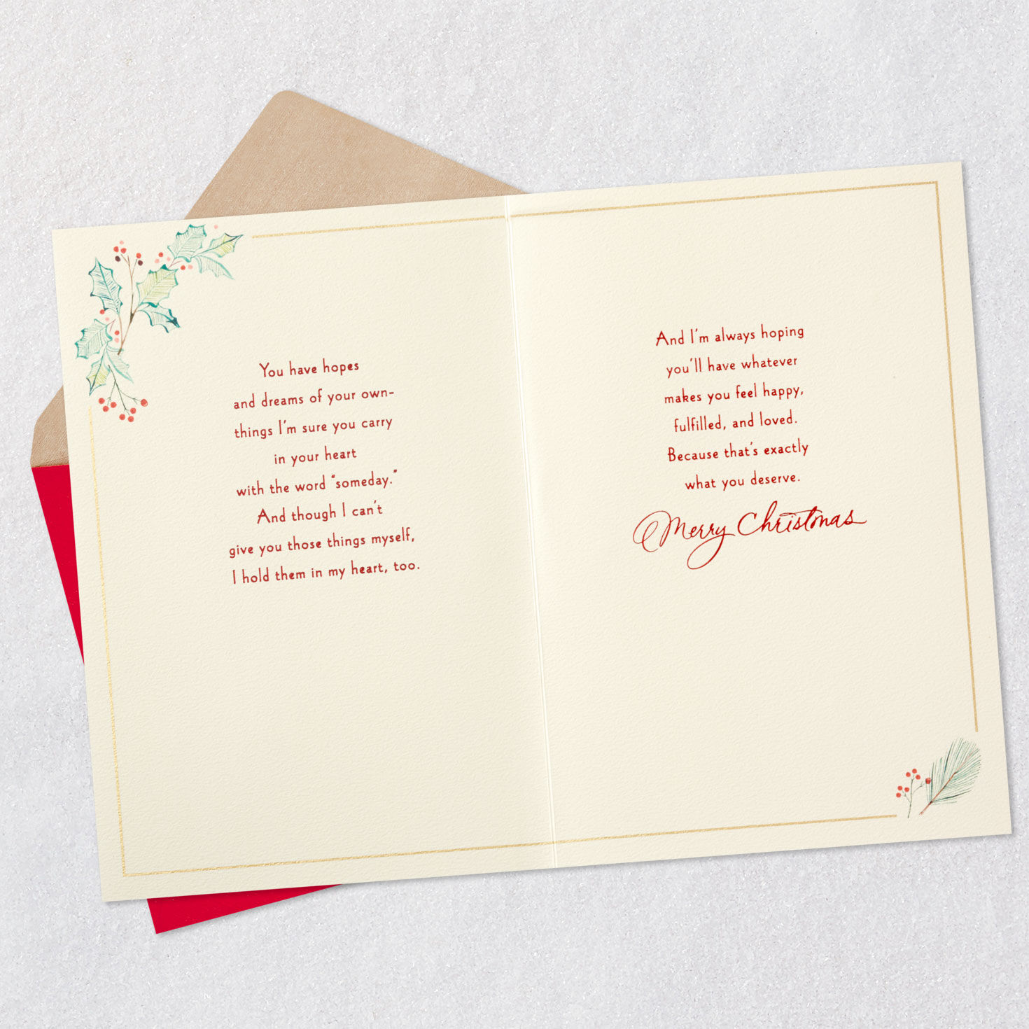 All Grown-Up Christmas Card for Daughter, , large image number 4