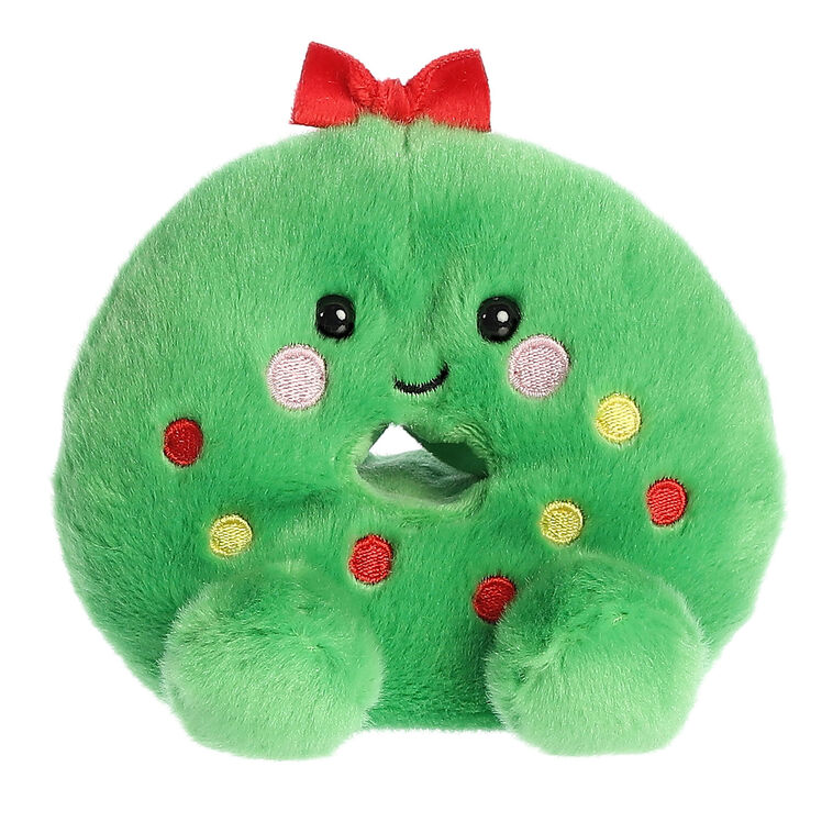 Aurora Palm Pals Dot Wreath Plush, 4.5"
