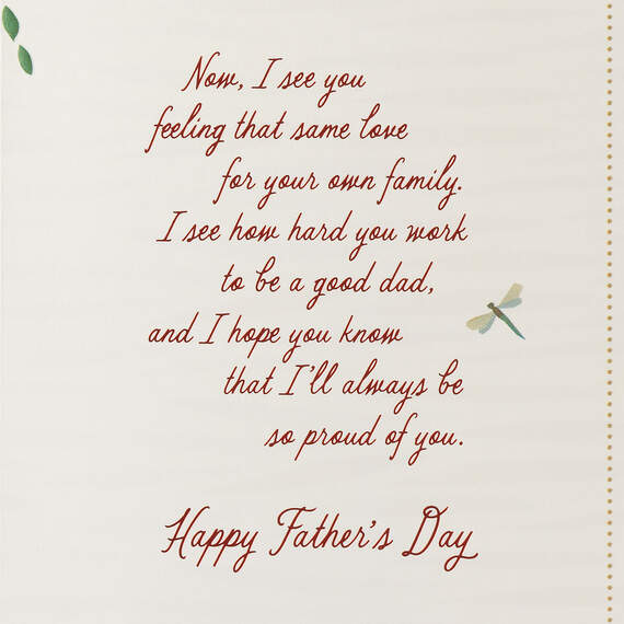 I'll Always Be Proud of You Father's Day Card for Son, , large image number 2