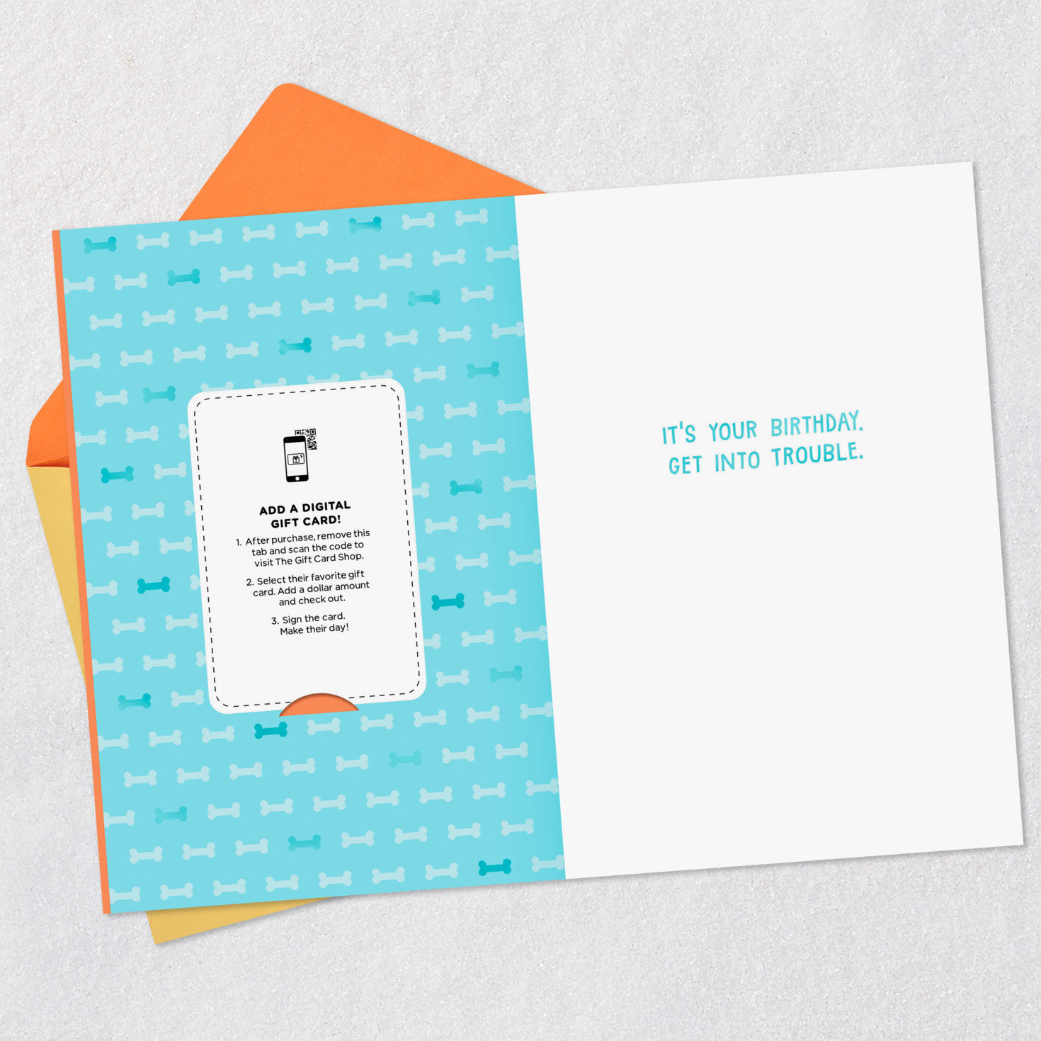 Get Into Trouble Cake-Stealing Dogs Gift Card Greeting Funny Birthday Card, , large image number 3