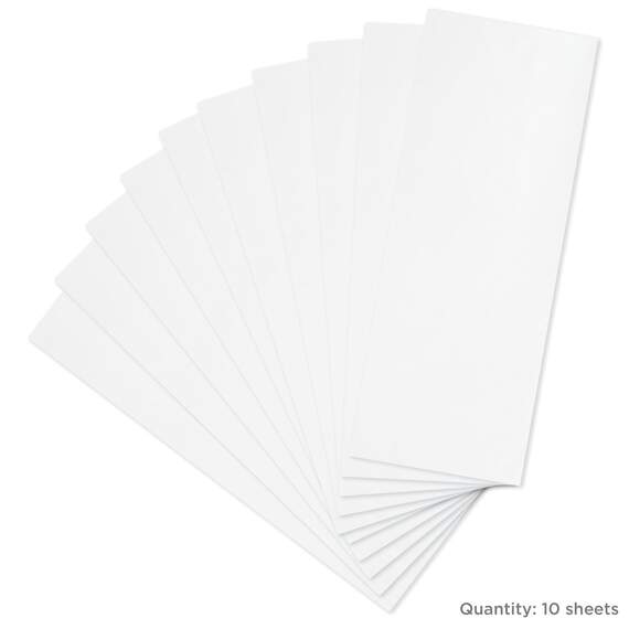 White Tissue Paper, 10 sheets, , large image number 3